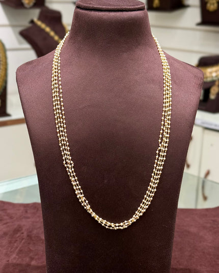 92.5 Silver Pearls Chain 107531
