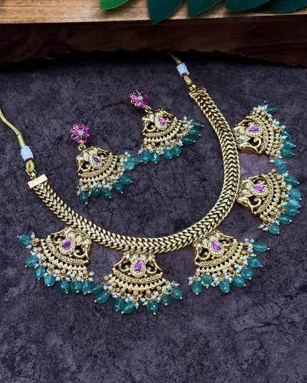 Kundan Neck Set 107538