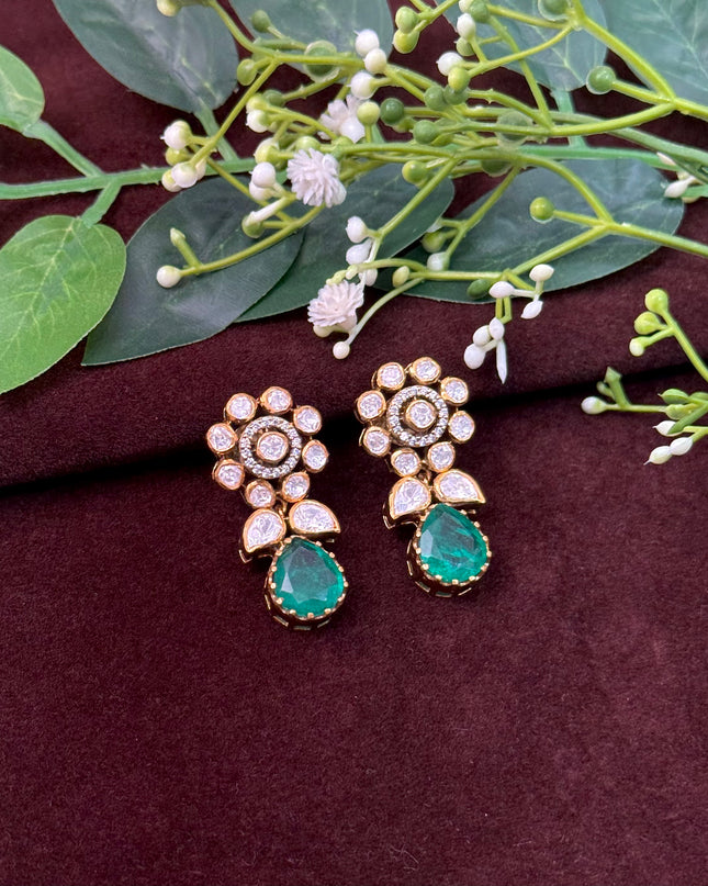 92.5 Silver Earrings 107573