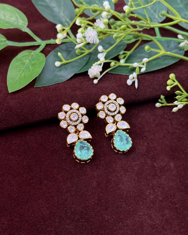 92.5 Silver Earrings 107573