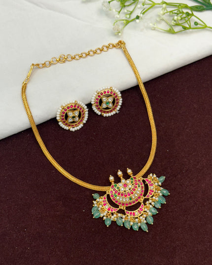 Kundan Neck Set 107581