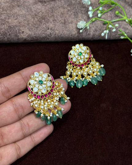 Kundan Earrings 107596