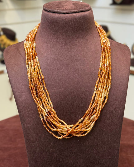 CZ Beads Neck Set 107766