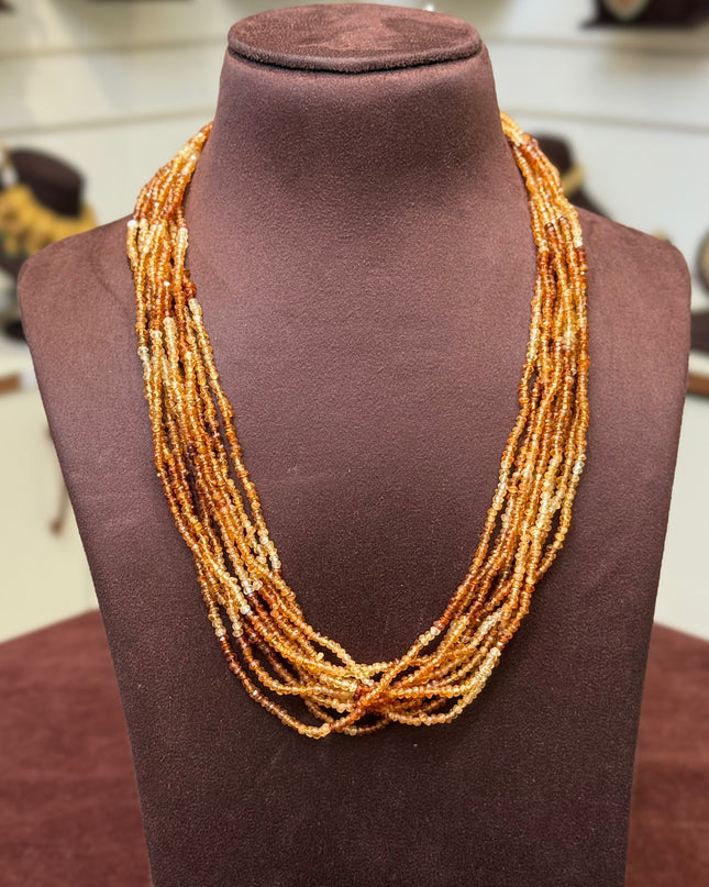 CZ Beads Neck Set 107766