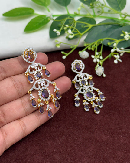 CZ Earrings 107856