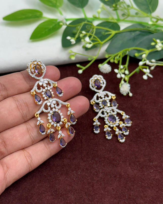 CZ Earrings 107856