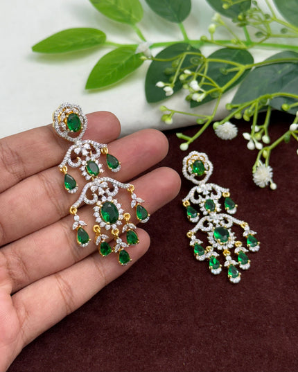 CZ Earrings 107856
