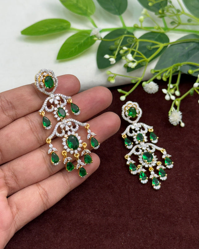 CZ Earrings 107856