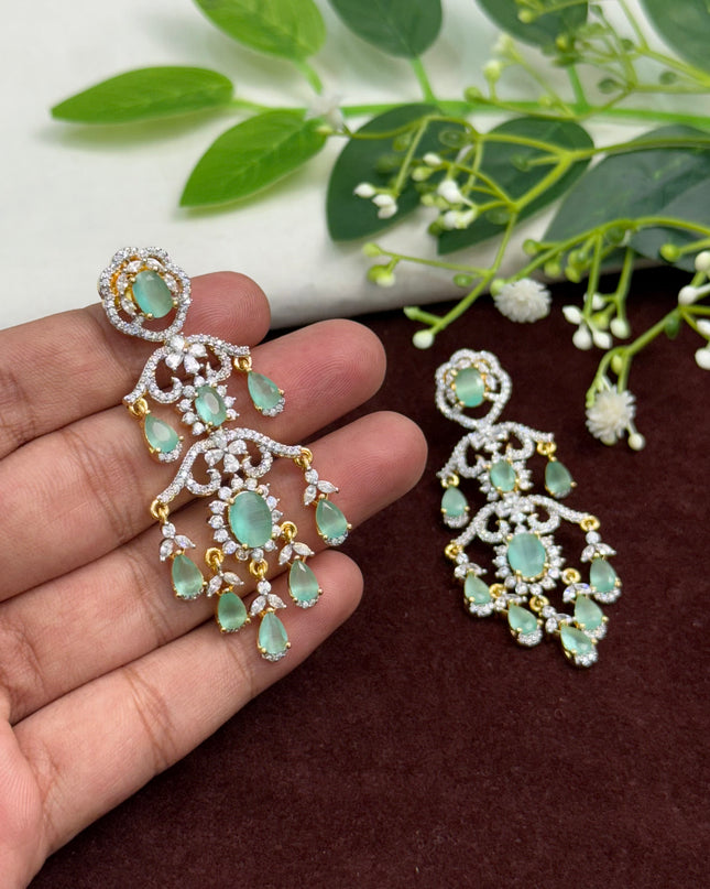 CZ Earrings 107856