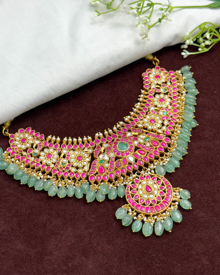 Kundan Neck Set 107930