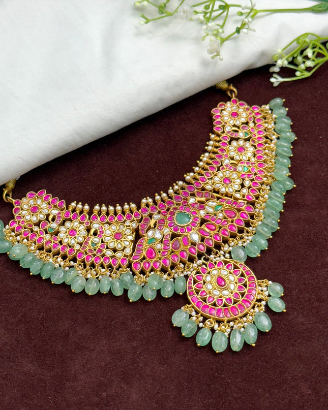 Kundan Neck Set 107930