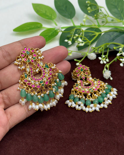 Kundan Earrings 107925