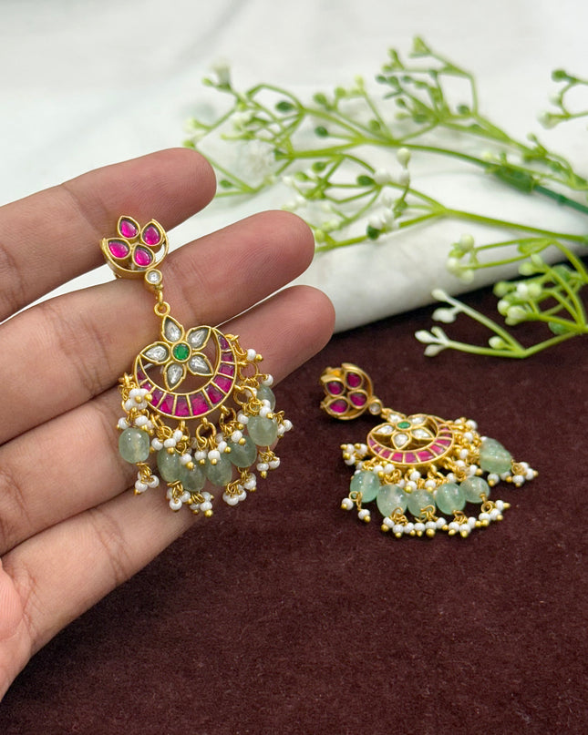 Kundan Earrings 107940