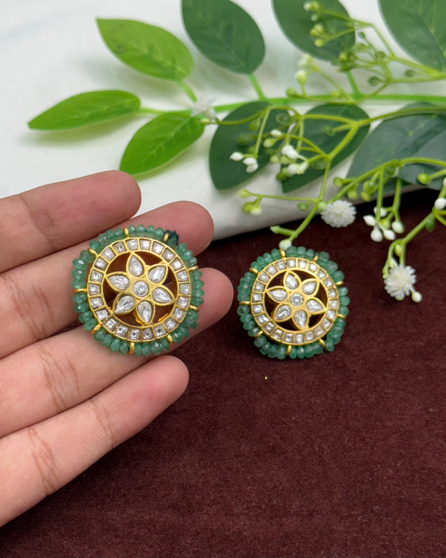 Kundan Earrings 107941