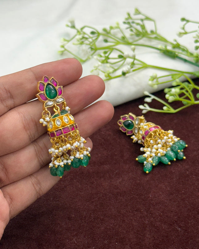 Kundan Earrings 107944
