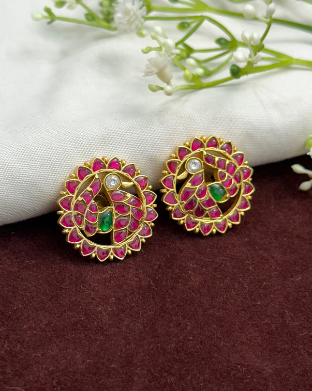 kundan earrings 107945