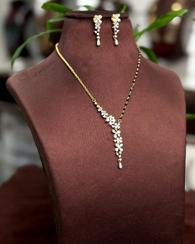 CZ Black Beads 107975