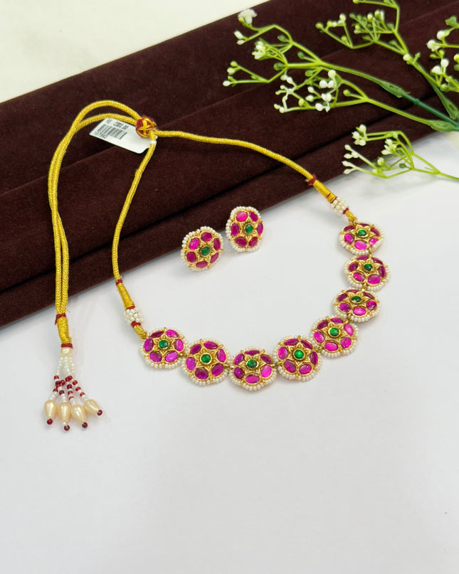 Kundan Neck Set 107993