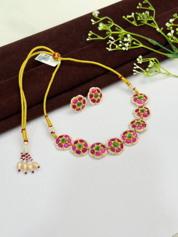 Kundan Neck Set 107993