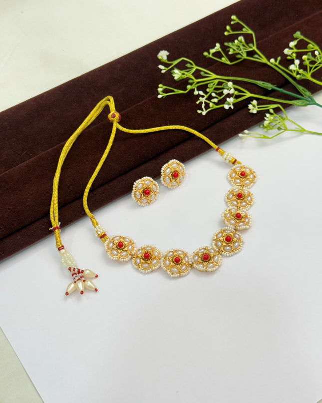 Kundan Neck Set 107993