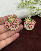 pink and green