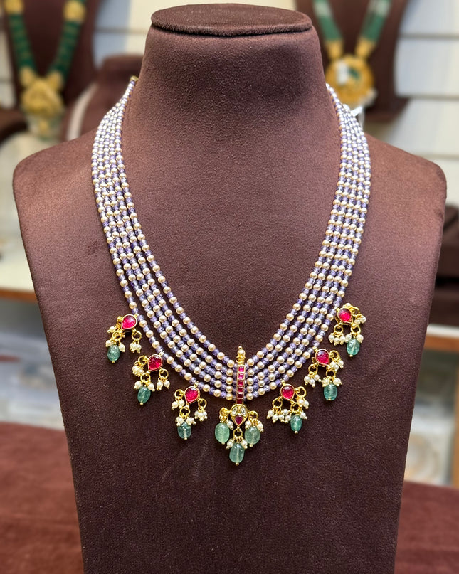 Beads Neck Set 108009