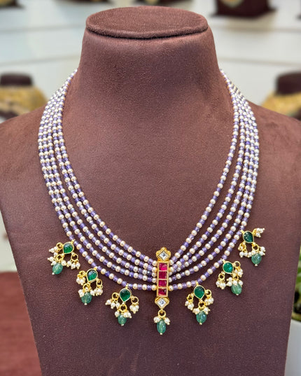 Beads Neck Set 108009