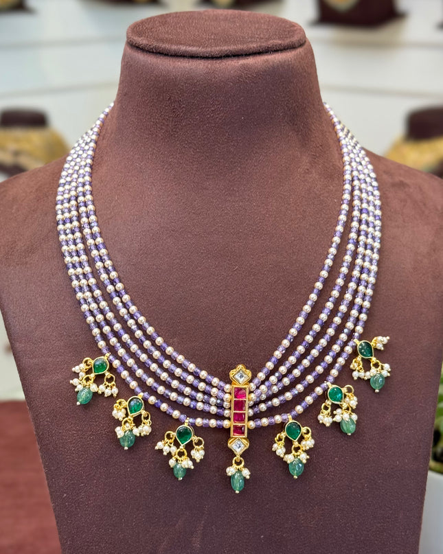 Beads Neck Set 108009