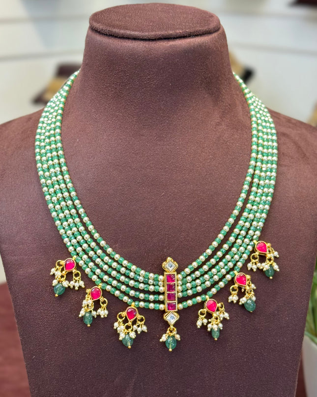 Beads Neck Set 108009