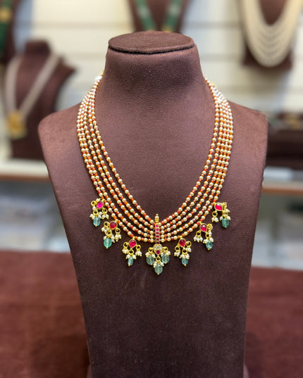 Beads Neck Set 108009