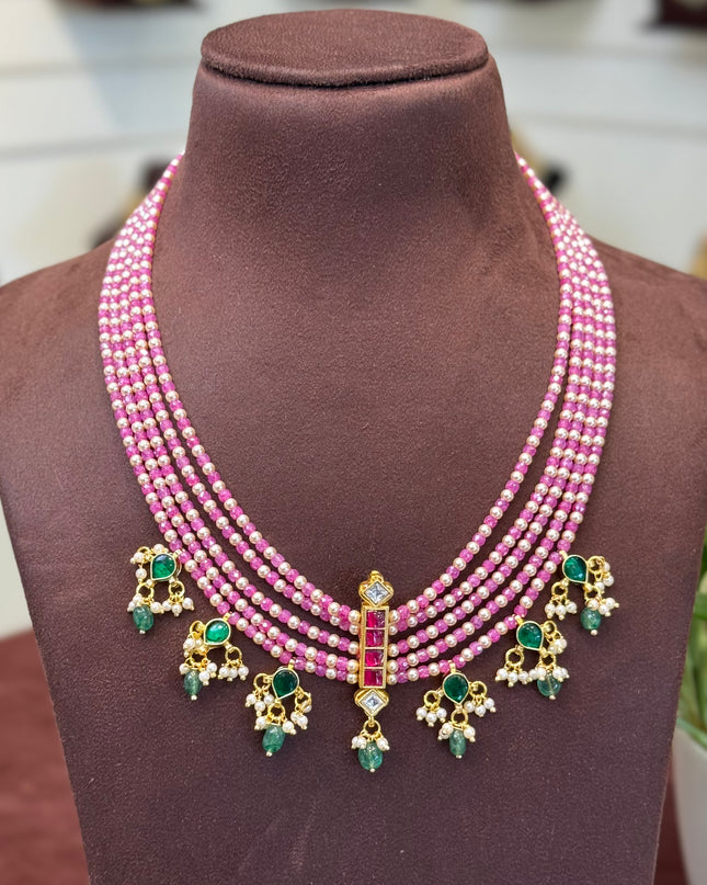 Beads Neck Set 108009