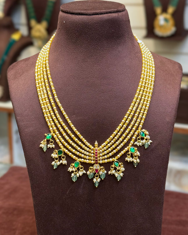 Beads Neck Set 108009