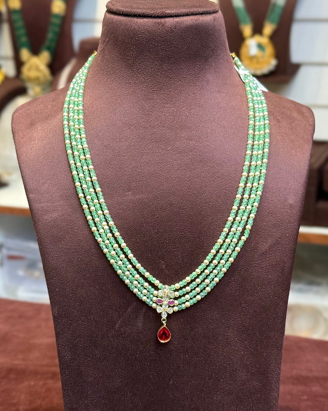 Beads Neck Set 108010