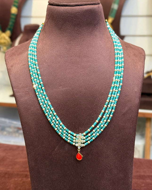 Beads Neck Set 108010