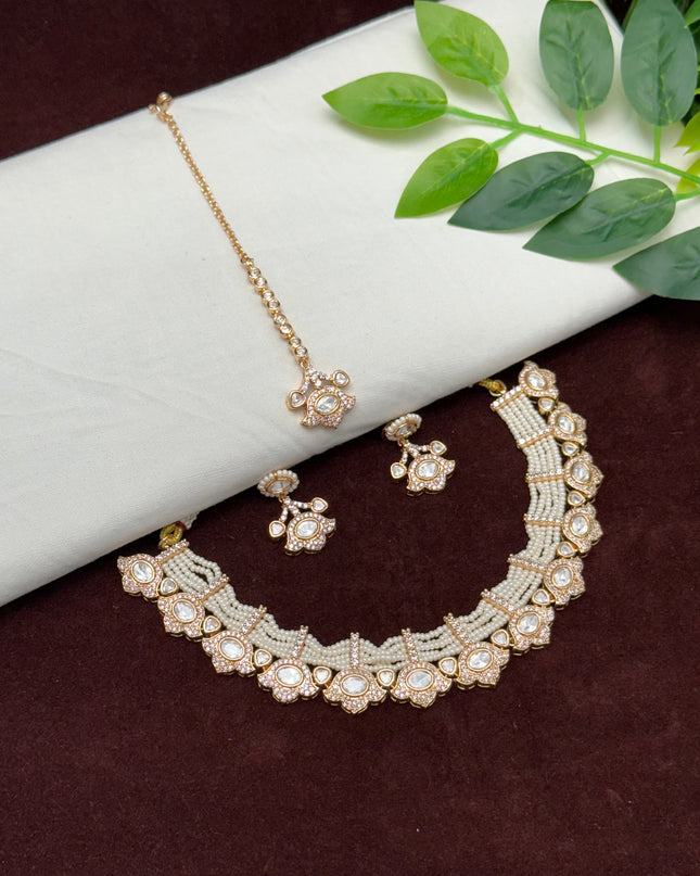Kundan Neck Set 108018