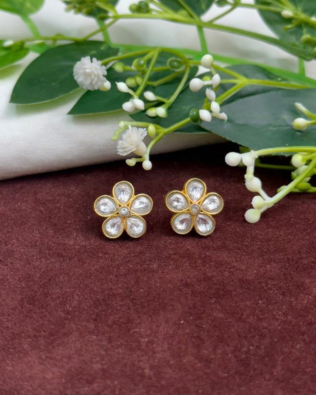 Kundan Earrings 108021