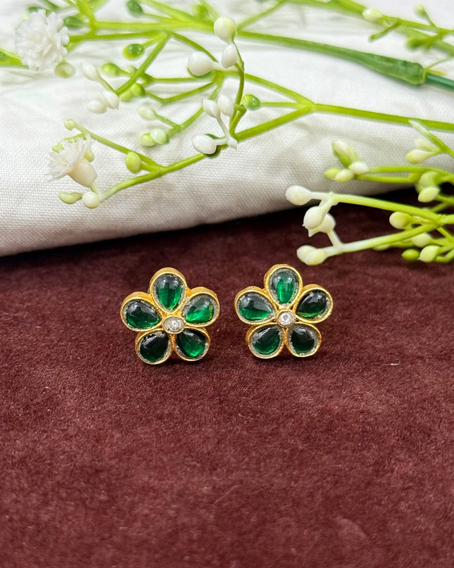 Kundan Earrings 108021