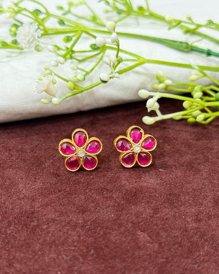 Kundan Earrings 108021