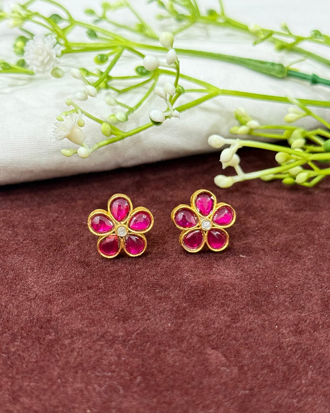 Kundan Earrings 108021