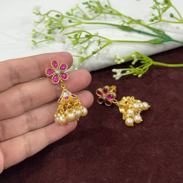 Kundan Earrings 108022