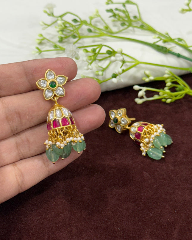Kundan Earrings 108024