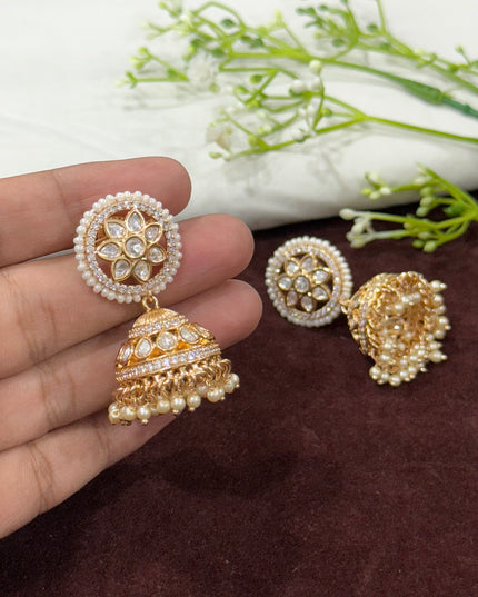 Kundan Earrings 108025