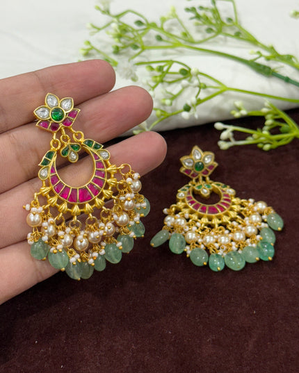Kundan Earrings 108026