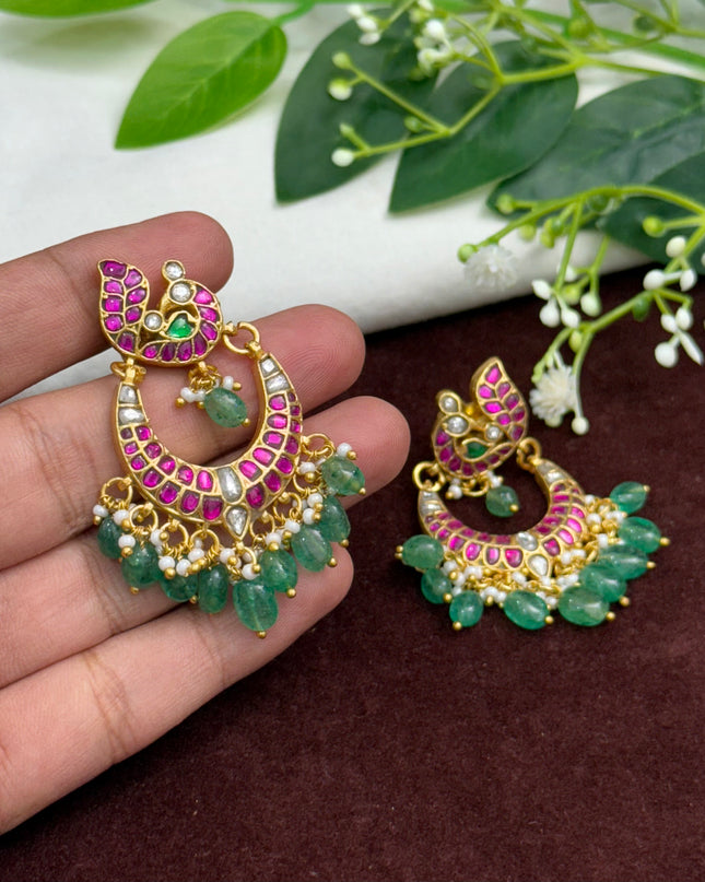 Kundan Earrings 108027