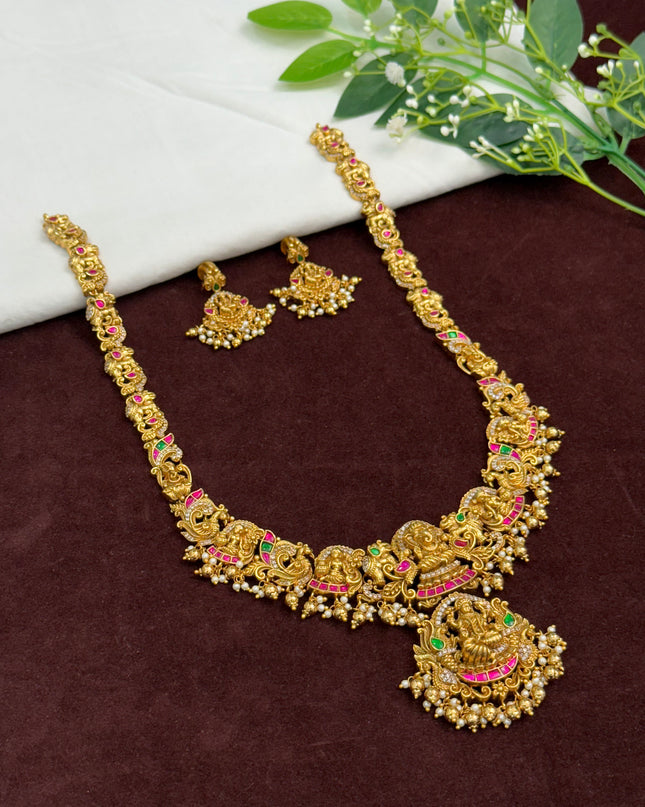 Antique Kundan Neck Set 108063