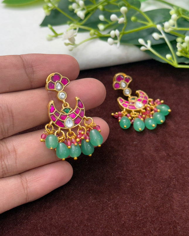 Kundan Earrings 108111