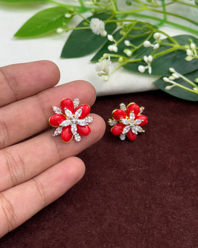CZ Earrings 108122