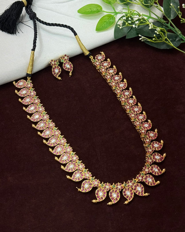 Kundan Neck Set 108159