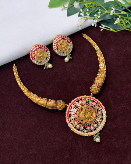 Kundan Kanti Neck Set 108167