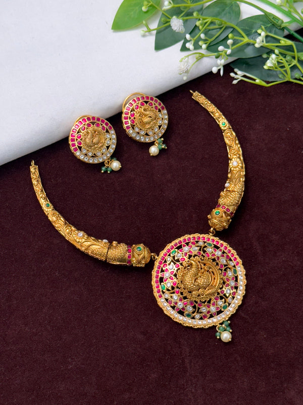 Kundan Kanti Neck Set 108167